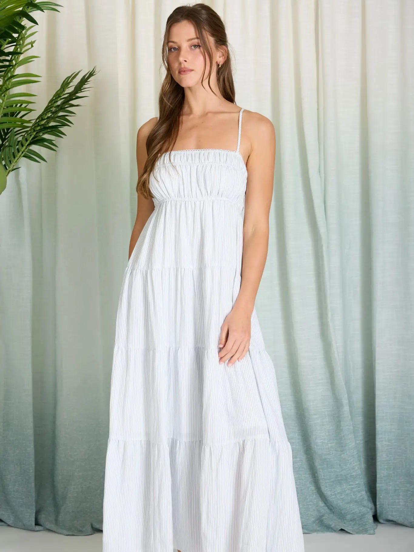 PRE ORDER: Seaside Stroll Maxi Dress